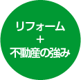 リフォーム+不動産の強み